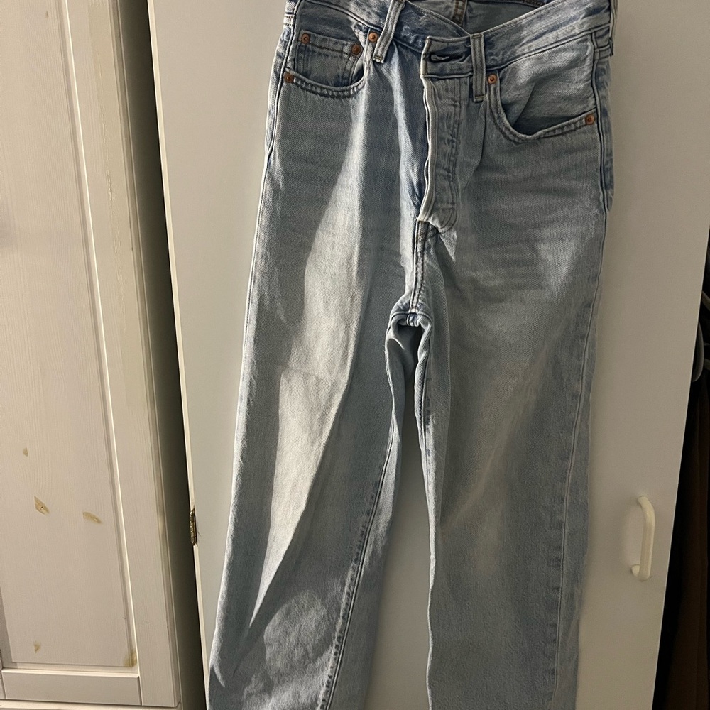 Levi’s ribcage straight jeans